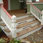 Front Porch with Custom Riser